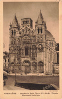 FRANCE - Angoulême - Cathédrale Saint Pierre - Façade - Monument Historique - Carte Postale Ancienne - Angouleme