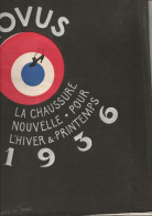 Rare Périodique Professionnel Trimestriel NOVUS  CHAUSSURES Pour La Saison Hiver & Printemps 1936 échantillons Cuir - Fashion