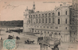 FRANCE - Saint Germain - La Place Et Le Château - Carte Postale Ancienne - Altri & Non Classificati