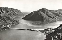 SUISSE - Lago Di Lugano - Ponte Di Melide - Carte Postale Ancienne - Lugano