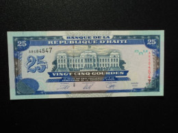 RÉPUBLIQUE D' HAÏTI * : 25 GOURDES   2000   P 266a    NEUF - Haïti