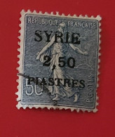 Syrie -  YT 113 - Semeuse  - Timbre Oblitéré - Gebraucht