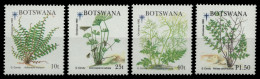 Botswana 1992 - Mi-Nr. 539-542 ** - MNH - Farne / Fern - Weihnachten / X-mas - Botswana (1966-...)