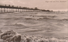 SOUTHPORT - HIGH TIDE AND PIER - Southport