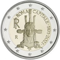 Italia 2 Euros 2021 Commemorative Roma Sc Unc - Italia