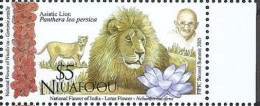 NIUAFO'OU Lion, Lions, Felin , Félins, Lowe, Yvert 1 Valeur émise En 2015.  Neuf Sans Charniere ** MNH - Roofkatten