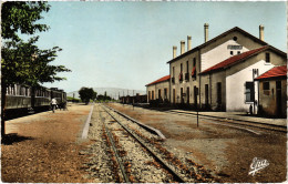 CPA AK DJELFA La Gare ALGERIA (1380419) - Djelfa