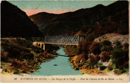 CPA AK MEDEA Gorges De La Chiffa - Pont Du Chemin De Fer ALGERIA (1380127) - Médéa