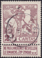 BELGIQUE, 1910, Exposition Internationale De Bruxelles ( COB 85 ) - 1910-1911 Caritas