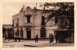 CPA AK GUELMA Vue De La Poste Et De La Rue Sadi-Carnot ALGERIA (1380509) - Guelma