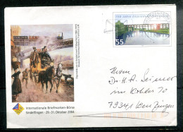 REPUBLIQUE FEDERALE ALLEMANDE - Ganzsache (Entier Postal) - Mi USo 83 (Internationale Briefmarken-Börse Sindelfingen) - Umschläge - Gebraucht