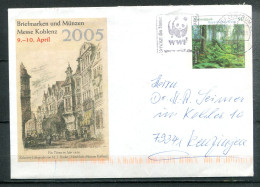 REPUBLIQUE FEDERALE ALLEMANDE - Ganzsache (Entier Postal) - Mi USo 91 (Briefmarken Und Münzen Messe Koblenz) - Umschläge - Gebraucht