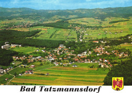 BAD TATZMANNSDORF, BURGENLAND, ARCHITECTURE, EMBLEM, PANORAMA, GERMANY, POSTCARD - Burgenland