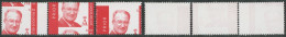Roi Albert II - N°3132 X3 Avec Défaut D'impression. Rare Sur Timbres Moderne. - 1991-2020