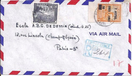 HAITI N° 340/PA65 S/L.REC. DE PORT AUX PRINCES/10.10.53 POUR LA FRANCE - Haïti