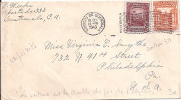 GUATEMALA N° 316/311 S/L. DU 10.12.43 POUR LES USA - Guatemala