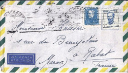 BRESIL N° 468A/584 S/L. DE SAO PAULO/1956 POUR LE MAROC - Briefe U. Dokumente