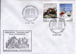 ARGENTINE N° 1524/1525 S/L. DE RIO GALLEGOS/24.9.86 - Storia Postale