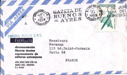 ARGENTINE N° PA120 S/L. DE BUENOS AIRES/7.6.69 POUR LA FRANCE - Briefe U. Dokumente