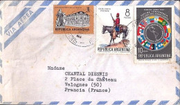 ARGENTINE N° 775/736 + COMPL. S/L. DE BUENOS AIRES/1.12.66 POUR LA FRANCE - Cartas & Documentos