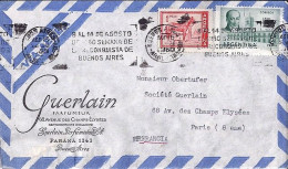 ARGENTINE N° 620/604 S/L. DE BUENOS AIRES/15.8.60 POUR LA FRANCE - Storia Postale