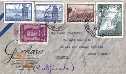 ARGENTINE N° 549/546Ax2/547A/278 S/L. DE BUENOS AIRES/18.11.58 POUR LA FRANCE - Brieven En Documenten