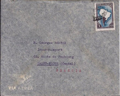 ARGENTINE N° 386 S/L. DE BUENOS AIRES/16.4.49 POUR LA FRANCE - Storia Postale