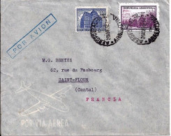 ARGENTINE N° 378/419 S/L. DE BUENOS AIRES/26.4.49 POUR LA FRANCE - Storia Postale