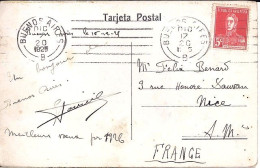 ARGENTINE N° 281 S/CP. DE BUENOS AIRES/17.12.25 POUR LA FRANCE - Lettres & Documents