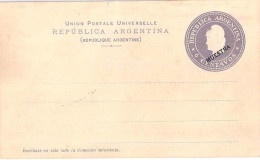 ARGENTINE N° ENTIER POSTAL CP 6c NEUF - Cartas & Documentos