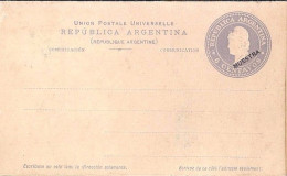 ARGENTINE N° ENTIER POSTAL CP 6c + REPONSE PAYEE   NEUF - Briefe U. Dokumente