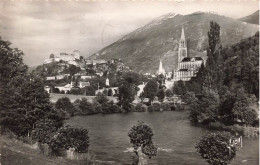 FRANCE - Lourdes - La Gave De Pau - La Basilique Et Le Château-fort - Carte Postale - Lourdes