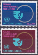 Nations Unies Genève 1980 YT 89-90 Neufs - Unused Stamps