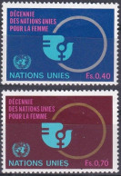 Nations Unies Genève 1980 YT 89-90 Neufs - Ongebruikt