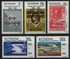 Botswana 1985 - Mi-Nr. 359-363 ** - MNH - Marke Auf Marke - Botswana (1966-...)