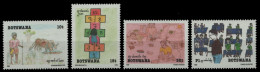 Botswana 1989 - Mi-Nr. 459-462 ** - MNH - Kinderzeichnungen - Botswana (1966-...)