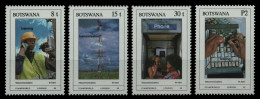 Botswana 1990 - Mi-Nr. 474-477 ** - MNH - Telekommunikation - Botswana (1966-...)