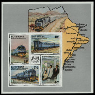 Botswana 1992 - Mi-Nr. Block 24 ** - MNH - Eisenbahn / Trains - Botswana (1966-...)