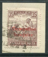 ARAD (French Occupation) 1919 Overprint On Harvesters 35f. Used.  Michel 14 - Unclassified