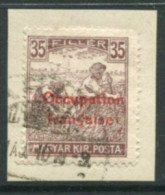 ARAD (French Occupation) 1919 Overprint On Harvesters 35f. Used.  Michel 14 - Non Classés