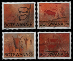 Botswana 1991 - Mi-Nr. 489-492 ** - MNH - Felsmalerei - Botswana (1966-...)