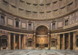 CARTOLINA  ROMA,LAZIO-PANTHEON (INTERNO)-STORIA,MEMORIA,CULTURA,RELIGIONE,CRISTIANESIMO,IMPERO ROMANO,NON VIAGGIATA - Panteón