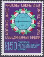 Nations Unies Genève 1976 YT 59 Neuf - Nuovi