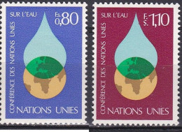 Nations Unies Genève 1977 YT 64-65 Neufs - Ungebraucht