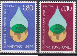 Nations Unies Genève 1977 YT 64-65 Neufs - Unused Stamps