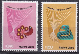 Nations Unies Genève 1982 YT 109-110 Neufs - Ungebraucht