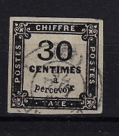 France Taxe Yv 6 Oblitéré/cancelled/used - 1859-1959 Usados