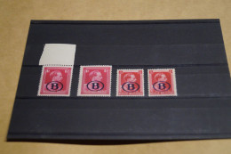 Lot De 4 Timbres,2 Petits Et 2 Grands,état Strictement Neuf,chemin De Fer ,collection - Nuevos