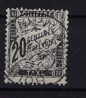 France Taxe Yv 17 Oblitéré/cancelled/used - 1859-1959 Gebraucht