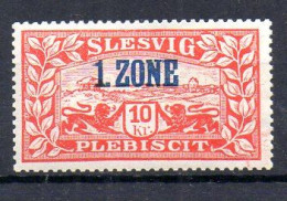 Sello De Schleswig Nº Michel 28b ** Marquillado  (GEPRÜFTE) - Schleswig